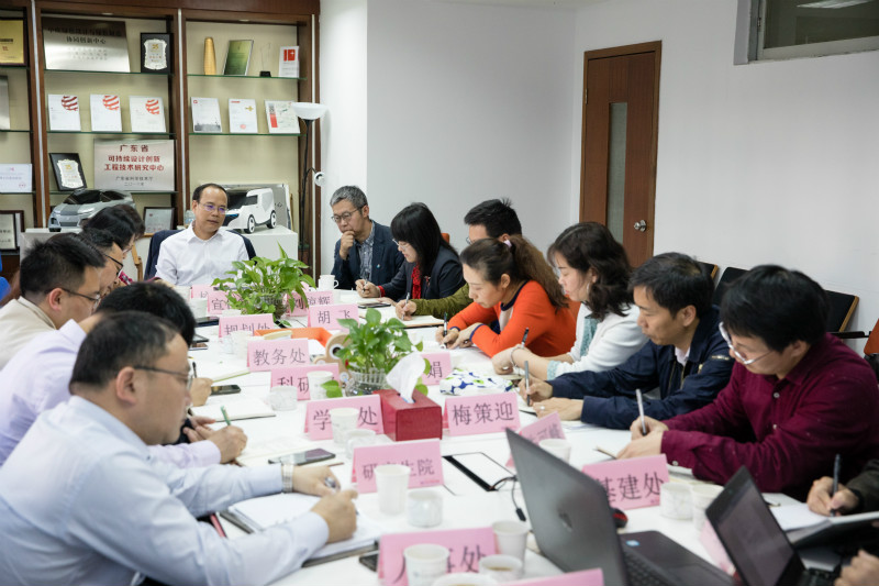 邱学青校长到91pron
调研指导工作