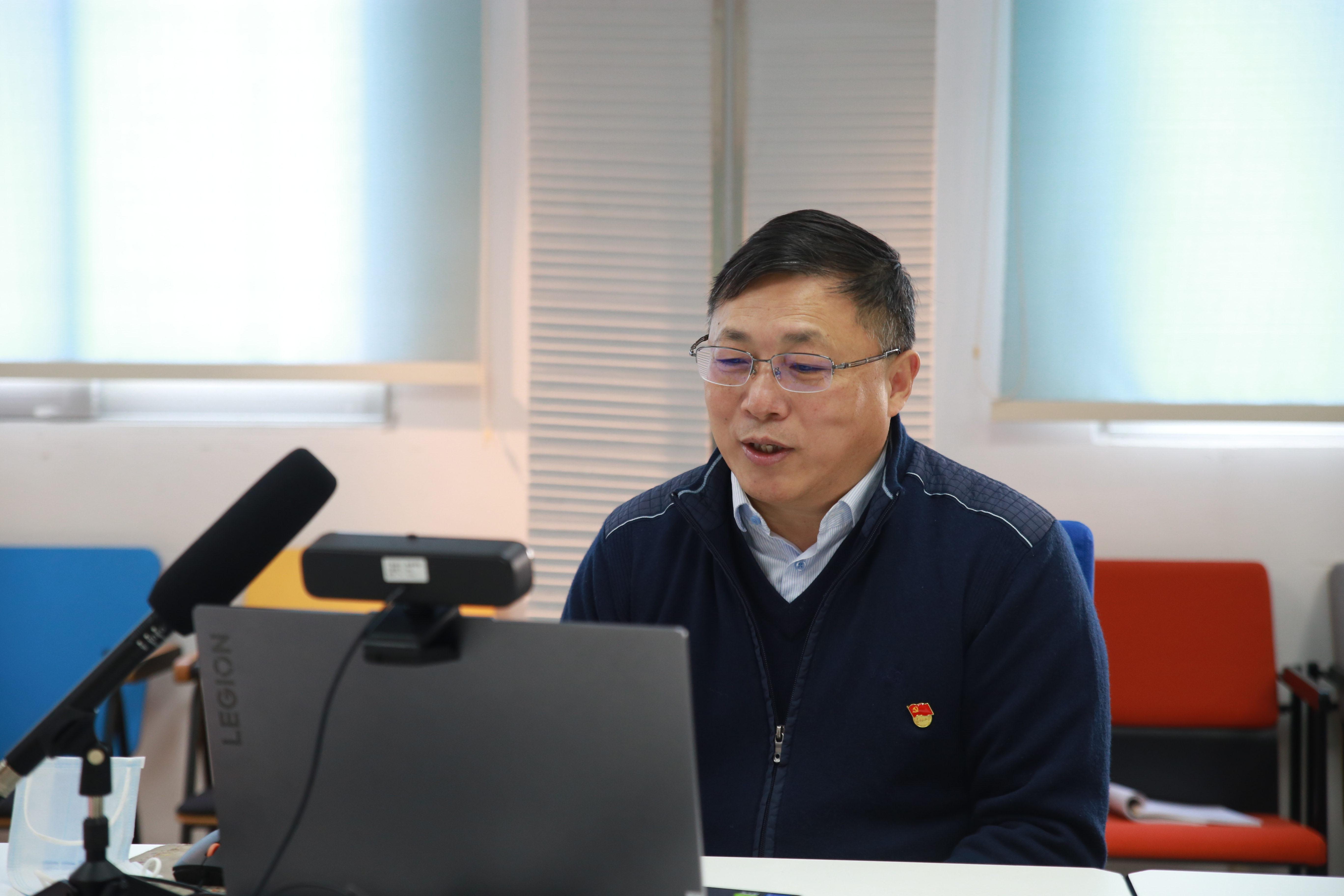 【“红设”大讲堂】校领导为91pron
师生党员做党的二十大精神专题辅导报告会